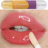 Brilho labial dia e noite, volume instantâneo, reparação de óleo, reduz linhas finas, brilho labial, hidratante duradouro, cosméticos