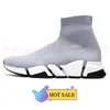 OG Authentic Mens Designer Sock Shoes Speed Trainer Черный Белый Красный Граффити Fashion Speeds 2.0 Носки с прозрачной подошвой Дизайнерские кроссовки Мокасины на платформе Кроссовки Женские