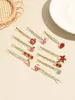 Accessori per capelli 10 pezzi/set mollette per capelli in lega di cartone animato con clip per ragazze animali Kawaii per copricapo per bambini