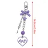 Portachiavi 1PC 14,8 cm Dolce Farfalla Portachiavi Telefono Amore Hang Catena Borsa Portachiavi Ciondolo Zaino Charms Regalo di Natale