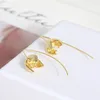 Ohrstecker, europäische und amerikanische Accessoires, Großhandel, französische Tulpenblumen, eleganter Schriftschmuck für Damen, Trend