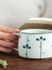 マグザティアンムユセラミックカップマグウォーターコーヒーミルク朝食家庭用手描き