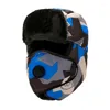 Bérets 2024 Hiver Chaud Épaissir Lei Feng Casquette Avec Rabat D'oreille Coupe-Vent Russe Ski Chapeau Fausse Fourrure Bomber Chapeaux Pour Hommes Femmes Conduite