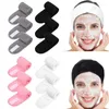 Haarclips SPA voor gezichtshoofdbanden Dames make-up en wassen Gezicht Badstof hoofdband Elastische haarband Meisjes huidverzorgingshoofd