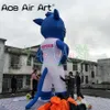 wholesale 6 mH (20 pieds) avec ventilateur Gaint ballon publicitaire gonflable modèle de loup-garou gonflable dessin animé pop up mascotte pour les événements en plein air en Espagne