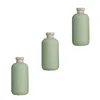 Conjunto de accesorios de baño 3 pcs almacenamiento de botellas de gel de ducha para la loción jabón de mano líquido Sub acondicionador