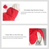 Hondenkleding Winterjas voor honden Fleece gevoerde kleding Parka Jas Winddicht Reflecterend harnas Geïntegreerd Medium Large Rood