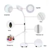 Floor Lamps LED Cold Light 16x Magnifying Glass Manicure Tattoo Shadowless Rotating Dimming Eye Protection Beauty Lamp