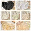 Women's Panties Ultra Thin Ice Silk Elastic Soft Cotton Crotch Seamless Lingerie Japanese Style Underwear Middle Waist Briefs Women