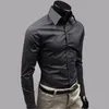 Camicia da uomo elasticizzata in fibra di bambù Business Abbigliamento da lavoro Ironfree Occasioni formali Maniche lunghe Per tutte le stagioni 240223