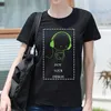 DIY Ihr eigenes T-Shirt Sommer Unisex 100 % Baumwolle Kurzarm T-Shirt Tops T-Shirt Solid Casual Streetwear Sportwear Custom Print Po 240220