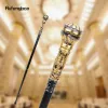 Färgglada lyxiga runda handtag Fashion Walking Stick för festdekorativ promenad Cane Elegant Crosier Knob Walking Stick 93cm