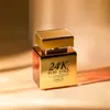 Professionell parfymfabrik bästsäljande parfum anpassad privat lonkoom 24k ren guld parfym för kvinnor