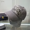 24SS Fashion Baseball Cap Kapelusz Hap Luksusowe czapki piłki w kratę karek czapka litera haft sportowy golf