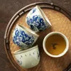 Tazze da tè Tazza dipinta a mano Cinese antico Wukong Ceramica Jingdezheng Bellissimo set Tazze da barca per la cerimonia