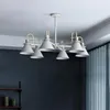 Pendant Lamps Led Fixtures Residential Round Lamp Iron Cord Holder Decorative Hanging Light Luminaria De Mesa Luxury Designer