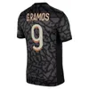 3xl 4xl Mbappe Maillot 2023 2024 2025 Soccer Jerseys Hakimi Vitinha Player fans Marquinhos Kimpembe Kolo Muani Dembele Maillots 4: e långa ärm 24 25 barnsatser uppsättningar