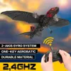 Z60 RC dinosaure avion EPP Anti-usure mousse RC planeur 2.4G 2CH envergure fixe Dragon avion cadeau jouets pour enfants 240223