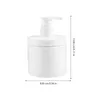 Liquid Soap Dispenser 2 Pcs Wide Mouth Shower Gel Bottle Hand Lotion Sub-Bottle 500ml White 2pc Container Kitchen Plastic Bath