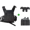 Hunting Jackets JPC Tactical Vest Plate Carrier Body Armor MOLLE Outdoor CS Paintball With Mag Pouch Gun Holster Adapter