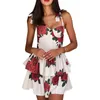 Casual Dresses Women S Y2K Summer Off Shoulder Ruffle Dress Short Sleeve Tie Waist Floral Lace A-Line Mini Sundress