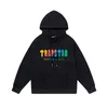 Trapstar Erkek Günlük Yüksek Kalite İşlemeli Erkekler Kadın Hoodie Trapstar Londra Atışları Kapşonlu Tasarga Tasarımcısı Spor Giyim Sakatı Tiger Hoodie