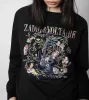 24AW Zadig Voltaire Designer Pullover Sweatshirt Loose Fashion Classic Hot Letter Cotton Embroidery Round Neck Women Casual Versatile Hooded Sweater Trend Tops ZV