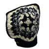 Berets Vintage Strickmütze Kapuzenschal Nackenschutz Beanie Ohrenklappe für Frauen Winter Warm Ski N16 22 Dropsh