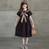 Abiti per ragazza Moda 2024 Ragazze estive Vestono Stile scolastico per bambini Principessa casual Abbigliamento per bambini Vestido per adolescenti 6 8 10 12 anni