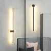 Настенный светильник, минималистичный полосатый светильник для спальни, прикроватной лестницы, коридора, может вращаться, декоративный светильник для гостиной