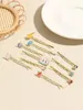 Accessori per capelli 10 pezzi/set mollette per capelli in lega di cartone animato con clip per ragazze animali Kawaii per copricapo per bambini