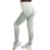 Active Pants High midje Leggings Yoga Womens Sports Tights midja sömlösa fitness spandex kvinnor för