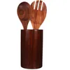 Fourchettes en bois d'acacia, ustensiles de cuisine, cuillère de cuisine en bois, service de table, ustensiles pour outil