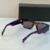 Designer de moda óculos de sol poligonais feminino luxuoso armação retangular óculos de sol lentes de alta qualidade pernas grandes com caixa de embalagem de nível superior SPRA01S