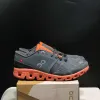 Cloud x 1 in esecuzione cloudmonter scarpa da donna sneaker nuvola da uomo tutto il ghiacciaio nero grigio grigio prato nuvola verde hi edge the roger rro deigner