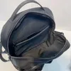 Sacs d'école Cartable étudiant Oxford tissu brodé grille sac à dos avec cuir décontracté grande capacité multi-poches sac de voyage pendentif