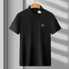 Sommaren plus size Polo Shirt Mens Short Sleeve T-shirt Designer T-shirts Fashion Brodery Graphic Tee Lapel Big Size Polo Shirt Pullover Tee Tops