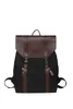 Sacs d'école Style britannique loisirs multi-poches sac à dos grande capacité étanche à l'eau sac polyvalent voyage d'affaires en cuir