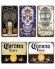 2021 НОВЫЙ Corona Extra Beer Плакат Обложка Настенный Декор Металлическая Вывеска Винтаж Паб Бар Туалет Домашний Пляж Гостиная Украшение Человека Пещеры 7118246