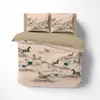 Sängkläder sätter lyxuppsättning Euro Twin Queen King enkelsäng Linne täcke/täcke täckhinnor 2bedrum för hemtextilhäst