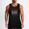 Regatas masculinas Sim, eu realmente preciso de todos esses dados RPG Top Gym Wear Bodybuilding Men Roupas T-shirt Masculino