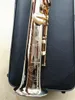 Japão Yanagisa WO37 B Tone Saxofone soprano Níquel Banhado a prata Chave de ouro Bocal de sax profissional com estojo rígido e acessórios