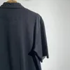 T-shirt oversize con stampa risvolto High Street Polo casual versatile Top T-shirt Y2k Streetwear Abbigliamento per uomo e donna