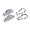 Camp Furniture 2 PCS Ceiling Wall Mount Brackets Hammock Sandbag Yoga Hooks Turnbuckle Fixed Hanger With Swing For