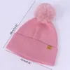 BERETS WOMEN MEN 2 in 1冬のビーニーハットフェイスマスクセットレベルラベル編みカフドスカルキャップ付きボタンダストプルーフ風の防風