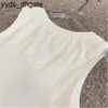 Prado Anagram-embroidered Tanks Camis Womens Designer Cotton-Blend Tank Tops Shorts Nylon Yoga Sportwear Vintage Fitness Sports Bra Tee Shirt Solid Elastic Femme