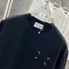 Mm6 Margiela nouveau printemps et été coton de haute qualité imprimé taille américaine hommes et femmes T-Shirt à manches courtes