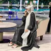 Ethnische Kleidung, muslimisches Kleid, 2-teiliges Set, Abayas, Damen, Herbst, elegante Party, arabisches Marokko, Hijab, Abaya, Dubai, Türkei, Islam, Kaftan, Musulmane