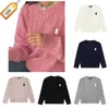 Suéteres para mujer Para mujer Cuello redondo Suéter Diseñador Polos Chaqueta clásica Moda Rl Pony Bordado Punto Laurens Mens Chunky Twi