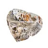 Cuore di sfalerite - Protezione, radicamento, energia, forza, fiducia - Sculture di cuore in cristallo Druzy naturale Pietra preziosa curativa Geode Campione minerale Regalo per la decorazione della casa